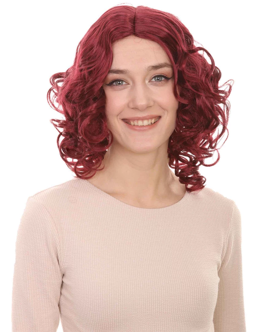 HPO Men's California Girl Curls Womens Wig Collections | Medium Glamour Cosplay Halloween Wig | Premium Breathable Capless Cap 22 HPO Men's California Girl Curls Womens Wig Collections | Medium Glamour Cosplay Halloween Wig | Premium Breathable Capless Cap