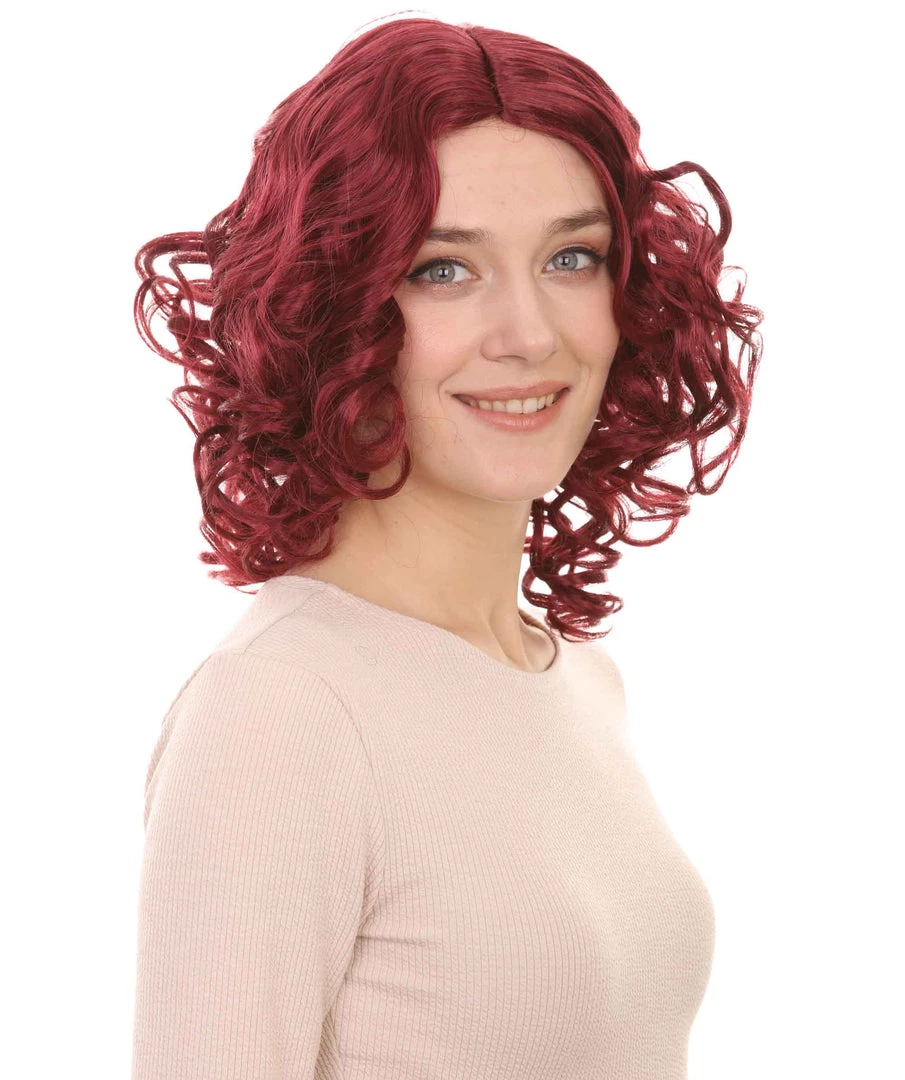 HPO Men's California Girl Curls Womens Wig Collections | Medium Glamour Cosplay Halloween Wig | Premium Breathable Capless Cap 27 HPO Men's California Girl Curls Womens Wig Collections | Medium Glamour Cosplay Halloween Wig | Premium Breathable Capless Cap