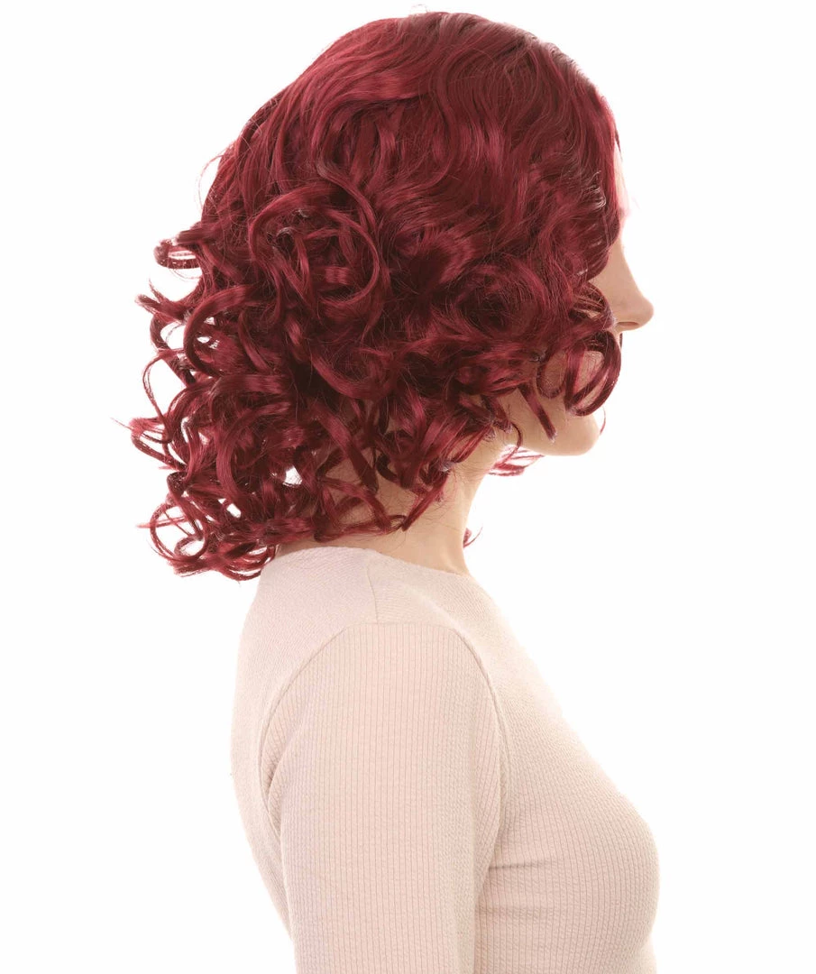 HPO Men's California Girl Curls Womens Wig Collections | Medium Glamour Cosplay Halloween Wig | Premium Breathable Capless Cap 26 HPO Men's California Girl Curls Womens Wig Collections | Medium Glamour Cosplay Halloween Wig | Premium Breathable Capless Cap