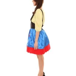 HPO Adult Women's Miss Gnome Costume | Multicolor Cosplay Costume