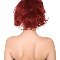 HPO 60's Womens Go-Go Wig With Headband | Auburn Vintage Wig | Premium Breathable Capless Cap 12 HPO 60's Womens Go-Go Wig With Headband | Auburn Vintage Wig | Premium Breathable Capless Cap