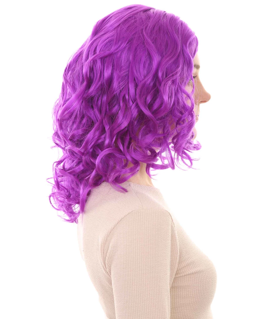 HPO Men's California Girl Curls Womens Wig Collections | Medium Glamour Cosplay Halloween Wig | Premium Breathable Capless Cap 33 HPO Men's California Girl Curls Womens Wig Collections | Medium Glamour Cosplay Halloween Wig | Premium Breathable Capless Cap