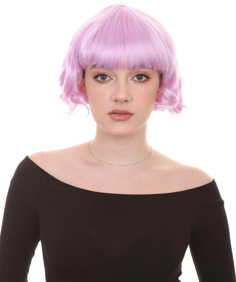 HPO Carnival Wavy Short Wig Collection | Premium Breathable Capless Cap 66 HPO Carnival Wavy Short Wig Collection | Premium Breathable Capless Cap