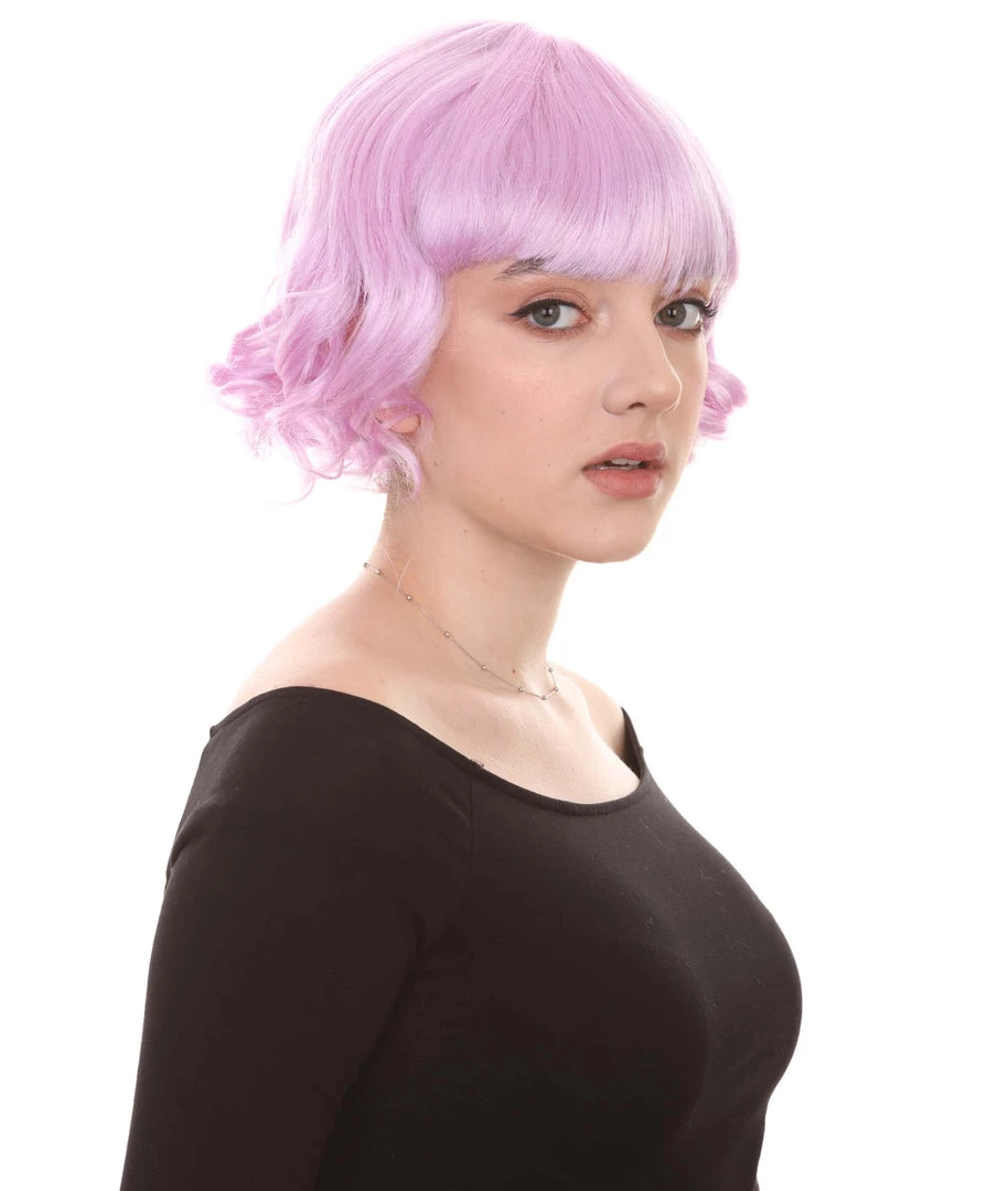 HPO Carnival Wavy Short Wig Collection | Premium Breathable Capless Cap 71 HPO Carnival Wavy Short Wig Collection | Premium Breathable Capless Cap