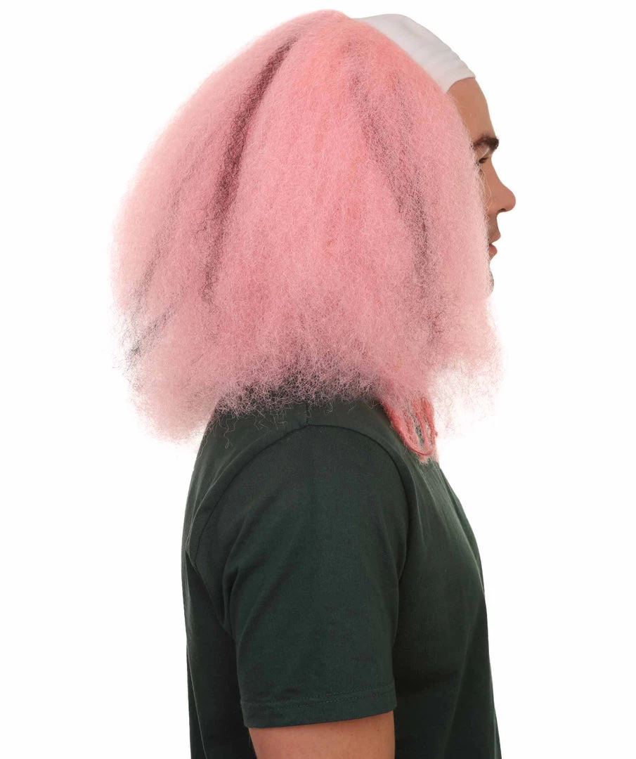HPO Bald Clown Mens Wig | Multiple Color Choice Men's 61 HPO Bald Clown Mens Wig | Multiple Color Choice Men's