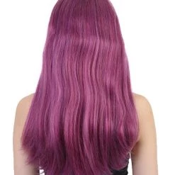 HPO Fantasy Womens Wig | Purple Wigs | Premium Breathable Capless Cap 12 HPO Fantasy Womens Wig | Purple Wigs | Premium Breathable Capless Cap