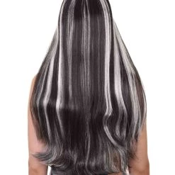 HPO Men's Monster Womens Wig | Two Toned Long Cosplay Halloween Wig | Premium Breathable Capless Cap