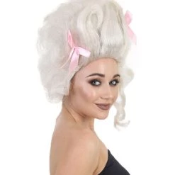 HPO Men's Baroque Marie Antoinette Womens Wig | Blonde Historical Wigs | Premium Breathable Capless Cap 12 HPO Men's Baroque Marie Antoinette Womens Wig | Blonde Historical Wigs | Premium Breathable Capless Cap