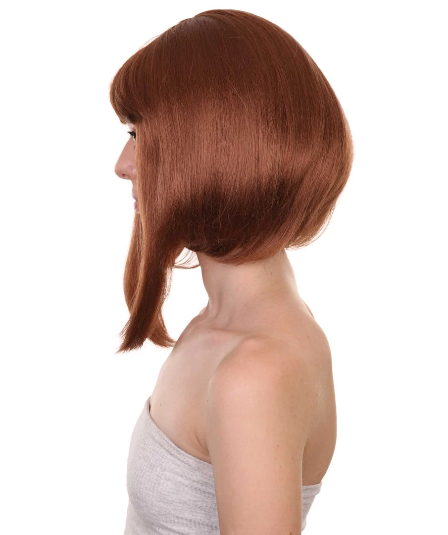 Adult Women's 14" Inch Medium Length Straight Halloween Cosplay Animated Pro Hero Costume Wig, Synthetic Soft Fiber Hair, Perfect For Your Next Conventiton And Group Anime Party! | HPO 3 Adult Women's 14" Inch Medium Length Straight Halloween Cosplay Animated Pro Hero Costume Wig, Synthetic Soft Fiber Hair, Perfect For Your Next Conventiton And Group Anime Party! | HPO