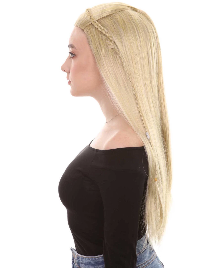 HPO Womens Adult Renaissance Queen Wig | Historical Period Wig | Premium Breathable Capless Cap 3 HPO Womens Adult Renaissance Queen Wig | Historical Period Wig | Premium Breathable Capless Cap