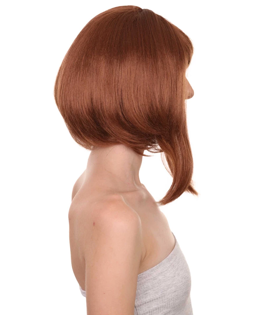 Adult Women's 14" Inch Medium Length Straight Halloween Cosplay Animated Pro Hero Costume Wig, Synthetic Soft Fiber Hair, Perfect For Your Next Conventiton And Group Anime Party! | HPO 5 Adult Women's 14" Inch Medium Length Straight Halloween Cosplay Animated Pro Hero Costume Wig, Synthetic Soft Fiber Hair, Perfect For Your Next Conventiton And Group Anime Party! | HPO