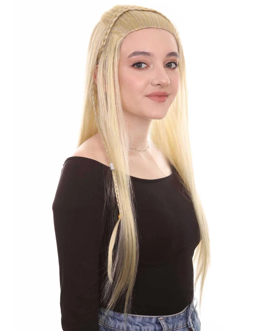 HPO Womens Adult Renaissance Queen Wig | Historical Period Wig | Premium Breathable Capless Cap 6 HPO Womens Adult Renaissance Queen Wig | Historical Period Wig | Premium Breathable Capless Cap