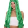 Adult Women's 28" Inch Extra Long Length Cosplay Anime Vines Costume Wig, Synthetic Soft Fiber Hair, Perfect For Your Next Convention Or Manga Group Party! | HPO