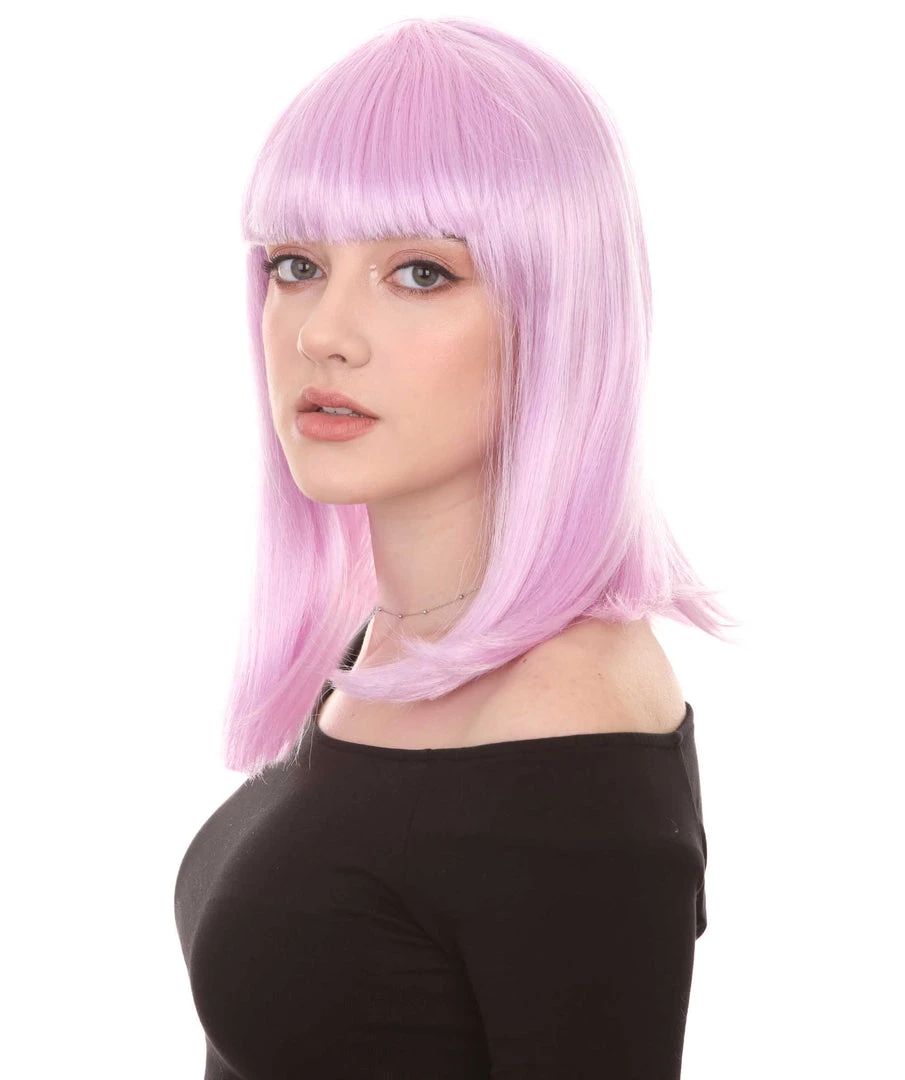 HPO Womens Bob Wig | Glamour Medium Bob Cosplay Halloween Wig | Premium Breathable Capless Cap 23 HPO Womens Bob Wig | Glamour Medium Bob Cosplay Halloween Wig | Premium Breathable Capless Cap