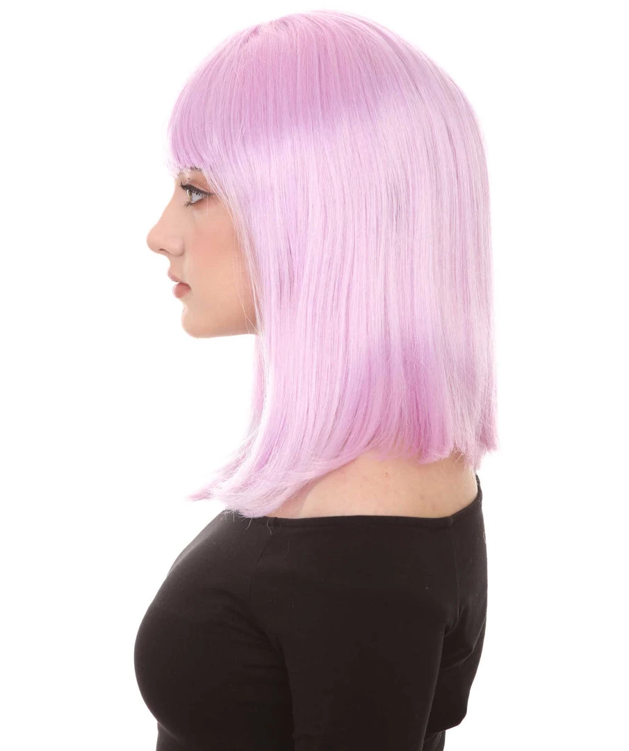 HPO Womens Bob Wig | Glamour Medium Bob Cosplay Halloween Wig | Premium Breathable Capless Cap 24 HPO Womens Bob Wig | Glamour Medium Bob Cosplay Halloween Wig | Premium Breathable Capless Cap