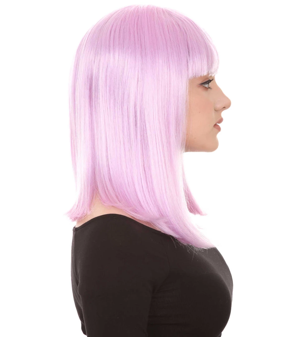 HPO Womens Bob Wig | Glamour Medium Bob Cosplay Halloween Wig | Premium Breathable Capless Cap 26 HPO Womens Bob Wig | Glamour Medium Bob Cosplay Halloween Wig | Premium Breathable Capless Cap