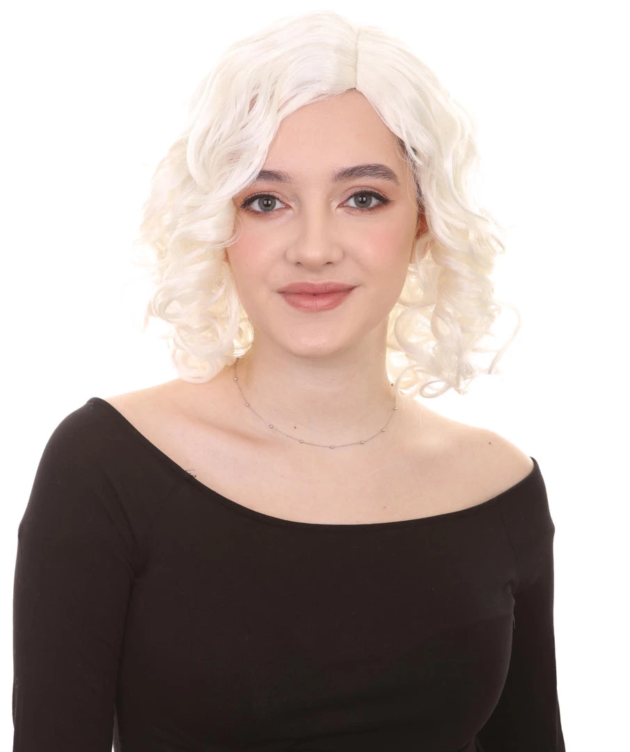 HPO Men's California Girl Curls Womens Wig Collections | Medium Glamour Cosplay Halloween Wig | Premium Breathable Capless Cap 36 HPO Men's California Girl Curls Womens Wig Collections | Medium Glamour Cosplay Halloween Wig | Premium Breathable Capless Cap