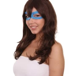 Adult Women's 19" Inch Long Length Straight Animated Shape Shifting Hero Costume Wig, Synthetic Soft Fiber Hair, Perfect For Your Next Comic Conventiton And Group Anime Party! | HPO