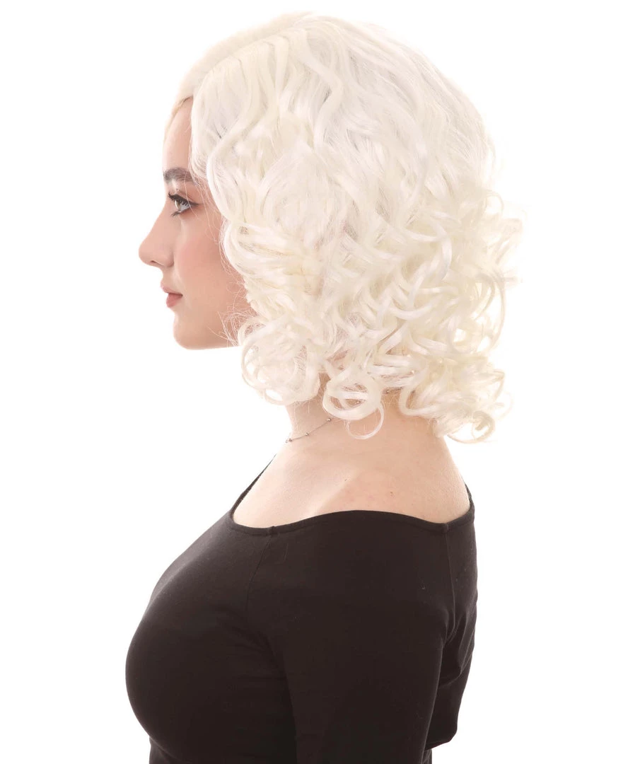 HPO Men's California Girl Curls Womens Wig Collections | Medium Glamour Cosplay Halloween Wig | Premium Breathable Capless Cap 38 HPO Men's California Girl Curls Womens Wig Collections | Medium Glamour Cosplay Halloween Wig | Premium Breathable Capless Cap