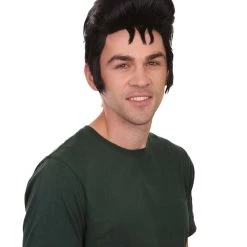 HPO Men's Men Fashion Cosplay Black Wig | Premium Breathable Capless Cap 14 HPO Men's Men Fashion Cosplay Black Wig | Premium Breathable Capless Cap