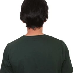 HPO Men's Mens Singer Wig | Black Celebrity Wig | Premium Breathable Capless Cap 12 HPO Men's Mens Singer Wig | Black Celebrity Wig | Premium Breathable Capless Cap