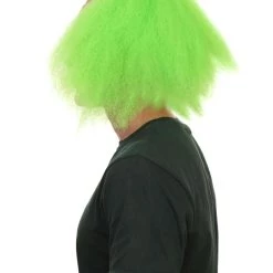 HPO Scary Green Clown Mens Killer Wig | Cosplay Halloween Wig 10 HPO Scary Green Clown Mens Killer Wig | Cosplay Halloween Wig
