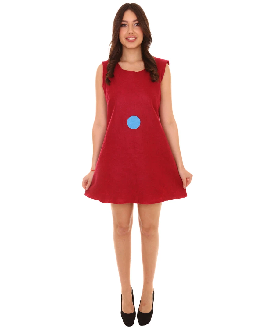 HPO Adult Women's Movie Costume | Red Cosplay Costume 2 HPO Adult Women's Movie Costume | Red Cosplay Costume