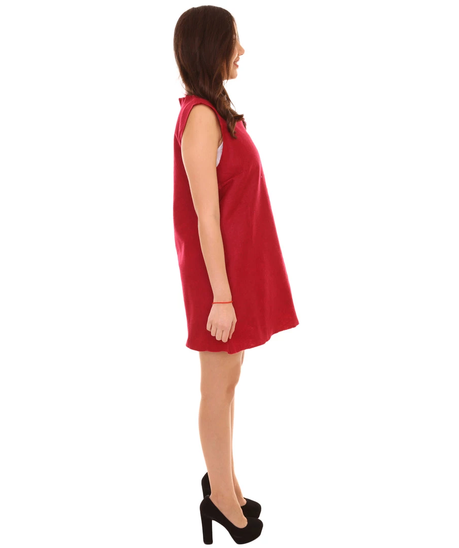 HPO Adult Women's Movie Costume | Red Cosplay Costume 6 HPO Adult Women's Movie Costume | Red Cosplay Costume