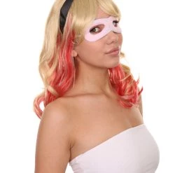 Adult Women's 17" Inch Medium Length Halloween Animated Spider Of Ghost Costume Wig, Synthetic Soft Fiber Hair, Perfect For Your Next Cosplay Conventiton And Group Anime Party! | HPO 15 Adult Women's 17