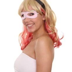 Adult Women's 17" Inch Medium Length Halloween Animated Spider Of Ghost Costume Wig, Synthetic Soft Fiber Hair, Perfect For Your Next Cosplay Conventiton And Group Anime Party! | HPO 11 Adult Women's 17