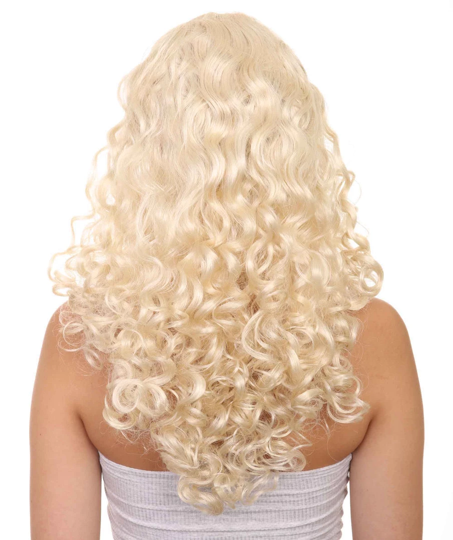 HPO 70's Glam Womens Wig | Blonde Retro Wig | Premium Breathable Capless Cap 5 HPO 70's Glam Womens Wig | Blonde Retro Wig | Premium Breathable Capless Cap