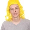 HPO Ugly Sister Women's Fairytale Wig | Yellow Halloween Wig | Premium Breathable Capless Cap