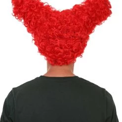 HPO Drama Queen Red Mens Wig | Red Cosplay Halloween Wig | Premium Breathable Capless Cap Men's 12 HPO Drama Queen Red Mens Wig | Red Cosplay Halloween Wig | Premium Breathable Capless Cap Men's