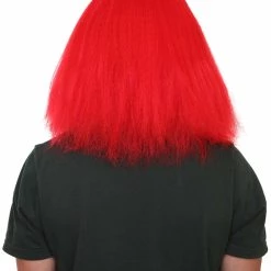HPO Scary Bald Red Mens Clown Wig | Cosplay Halloween Wig Men's