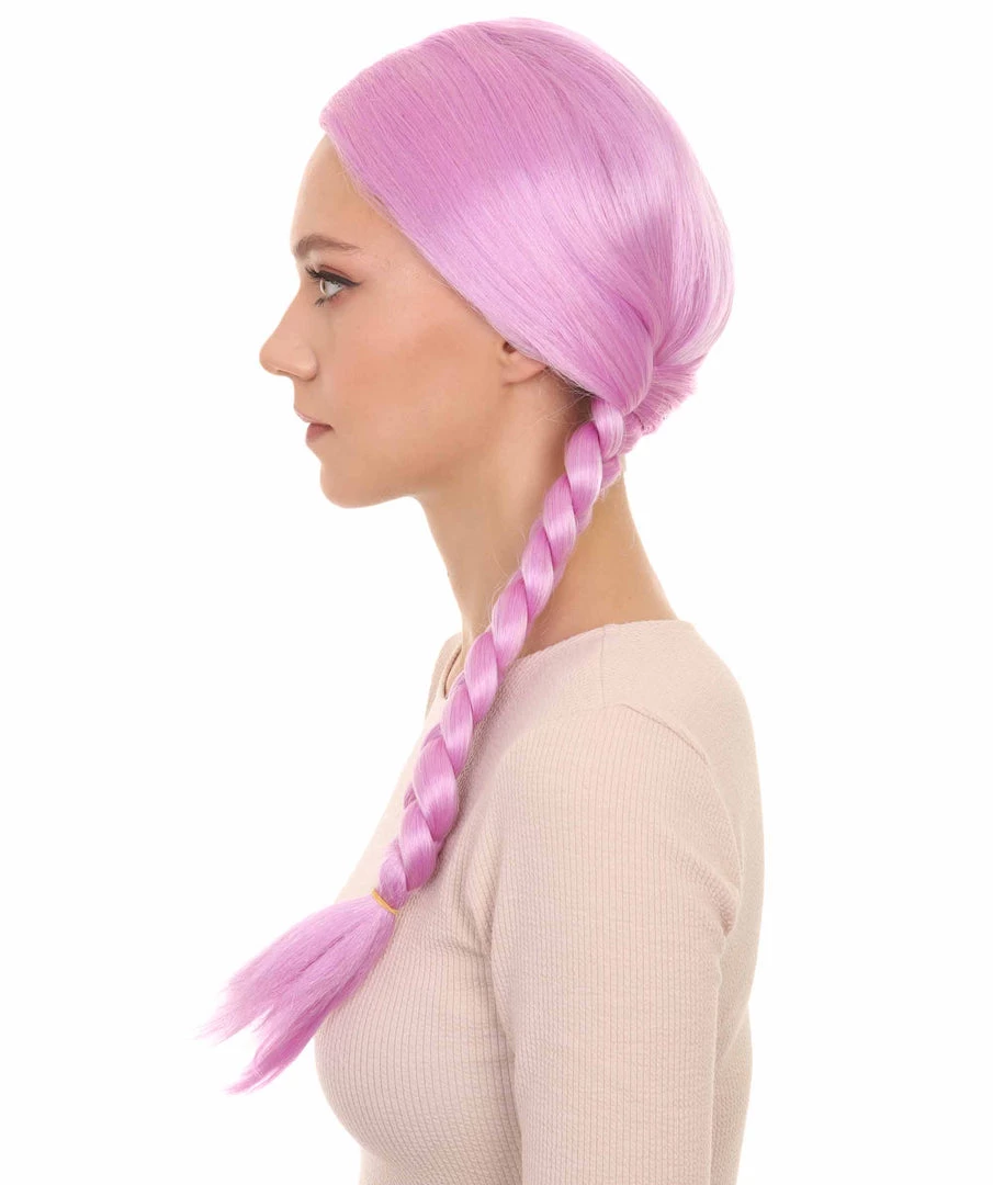 HPO Womens Slovenia Braided Wig Song Contest 2018 | Purple Celebrity Wigs | Premium Breathable Capless Cap 3 HPO Womens Slovenia Braided Wig Song Contest 2018 | Purple Celebrity Wigs | Premium Breathable Capless Cap