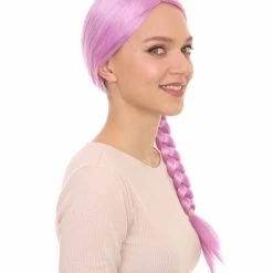 HPO Womens Slovenia Braided Wig Song Contest 2018 | Purple Celebrity Wigs | Premium Breathable Capless Cap 14 HPO Womens Slovenia Braided Wig Song Contest 2018 | Purple Celebrity Wigs | Premium Breathable Capless Cap