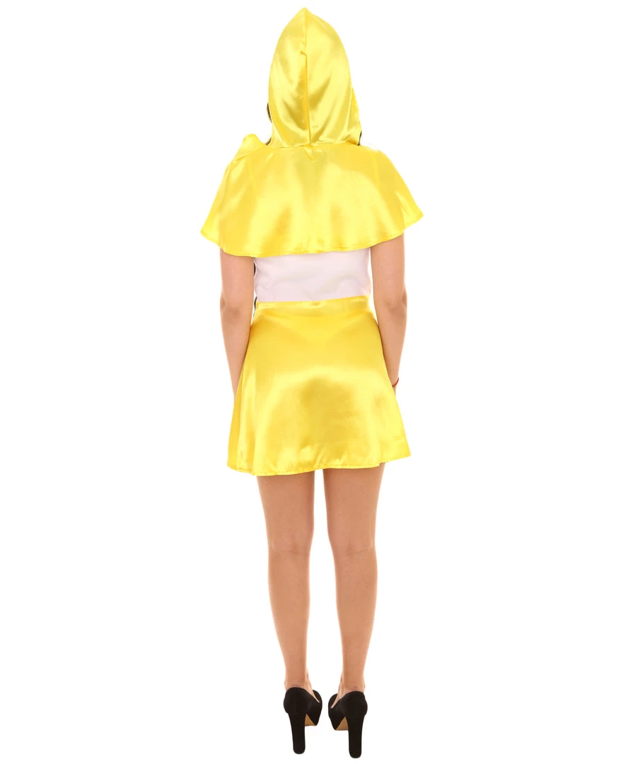 HPO Adult Women's Hot Carton Costume | Orange Cosplay Costume 5 HPO Adult Women's Hot Carton Costume | Orange Cosplay Costume