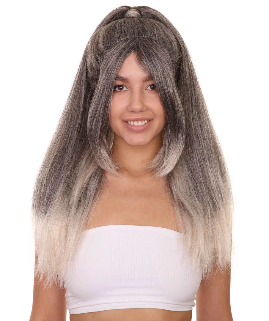 Adult Women's 26" Inch Extra Long Length Halloween American Singer Actress Costume Wig, Synthetic Soft Fiber Hair, Perfect For Your Next Convention And Group Anime Party! | HPO 1 Adult Women's 26" Inch Extra Long Length Halloween American Singer Actress Costume Wig, Synthetic Soft Fiber Hair, Perfect For Your Next Convention And Group Anime Party! | HPO
