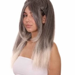 Adult Women's 26" Inch Extra Long Length Halloween American Singer Actress Costume Wig, Synthetic Soft Fiber Hair, Perfect For Your Next Convention And Group Anime Party! | HPO