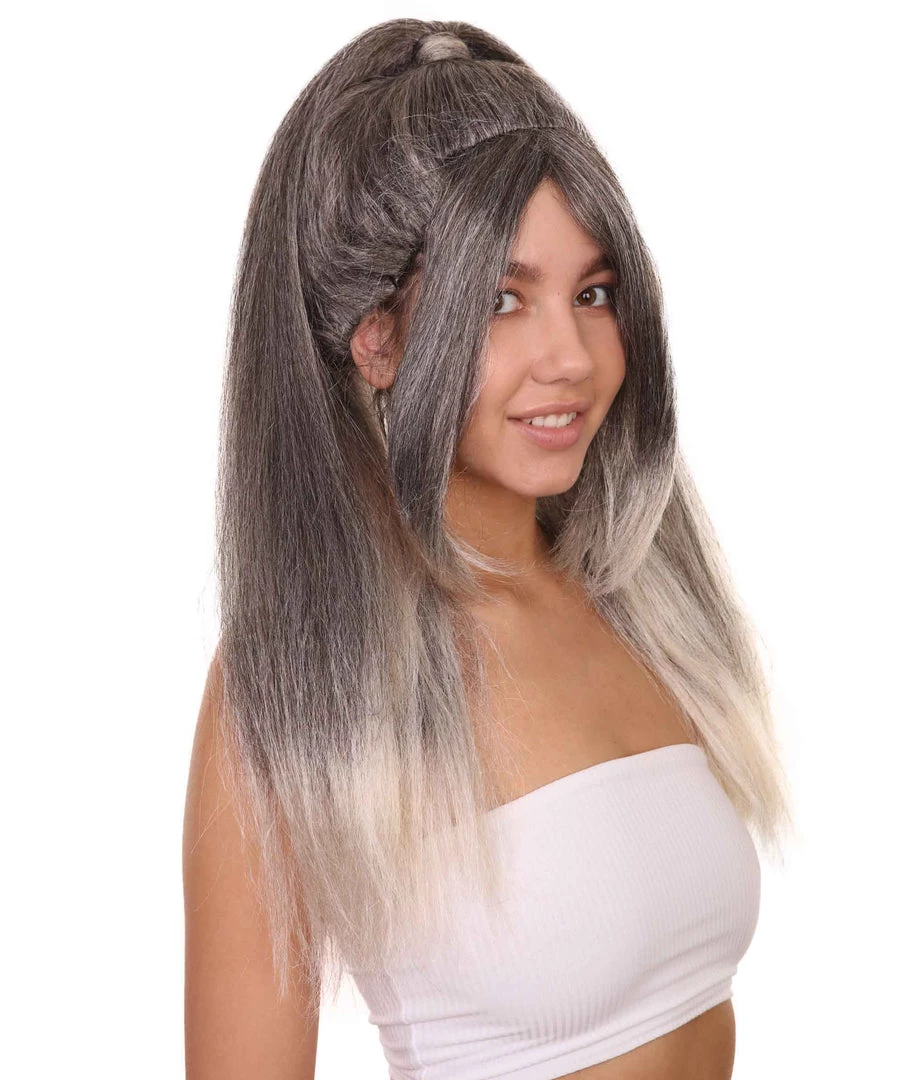 Adult Women's 26" Inch Extra Long Length Halloween American Singer Actress Costume Wig, Synthetic Soft Fiber Hair, Perfect For Your Next Convention And Group Anime Party! | HPO 6 Adult Women's 26" Inch Extra Long Length Halloween American Singer Actress Costume Wig, Synthetic Soft Fiber Hair, Perfect For Your Next Convention And Group Anime Party! | HPO