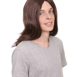 HPO Hollywood Mens Rocker Wig | Pop Star Cosplay Halloween Wig | Premium Breathable Capless Cap 14 HPO Hollywood Mens Rocker Wig | Pop Star Cosplay Halloween Wig | Premium Breathable Capless Cap