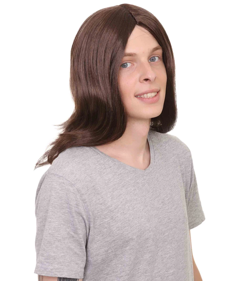 HPO Hollywood Mens Rocker Wig | Pop Star Cosplay Halloween Wig | Premium Breathable Capless Cap 6 HPO Hollywood Mens Rocker Wig | Pop Star Cosplay Halloween Wig | Premium Breathable Capless Cap