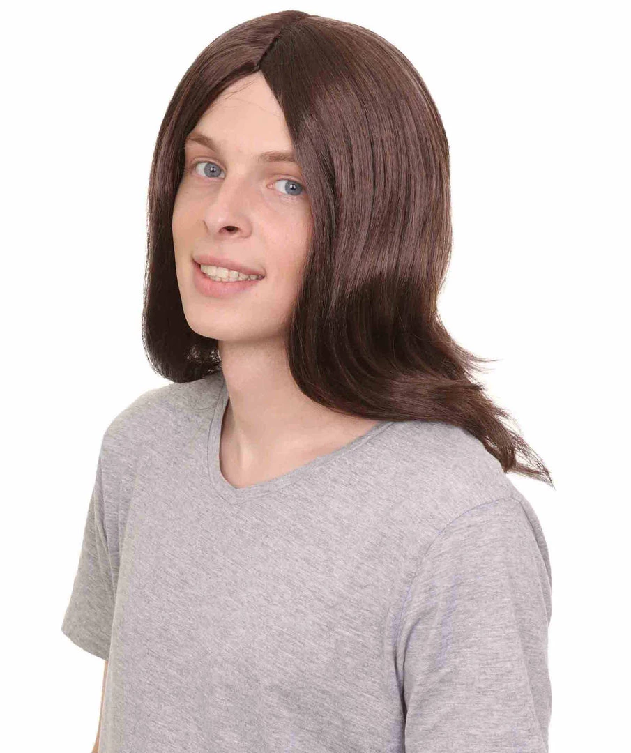 HPO Hollywood Mens Rocker Wig | Pop Star Cosplay Halloween Wig | Premium Breathable Capless Cap 2 HPO Hollywood Mens Rocker Wig | Pop Star Cosplay Halloween Wig | Premium Breathable Capless Cap