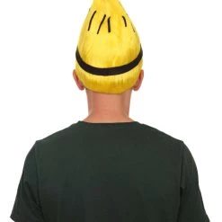 HPO Animation Yellow Mens Wig | Tall Yellow Cartoon Wig | Premium Breathable Capless Cap