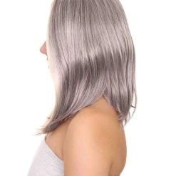 HPO TV President Womens Wig | Blond Black Movie Wig | Premium Breathable Capless Cap Men's