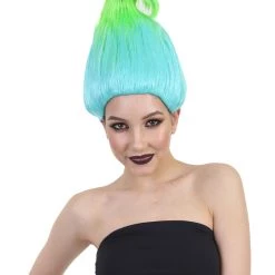 BC SALE Bluish Green Troll Wigs | Cosplay Trolls Wig | Premium Breathable Capless Cap 12 BC SALE Bluish Green Troll Wigs | Cosplay Trolls Wig | Premium Breathable Capless Cap
