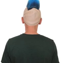 HPO Cartoon Mens Wig | Blue Cosplay Halloween Wig Men's