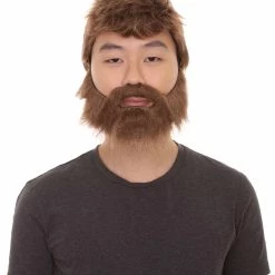 HPO Men's Thunder Mens Wig | Tv Movie Famous Wig | Premium Breathable Capless Cap