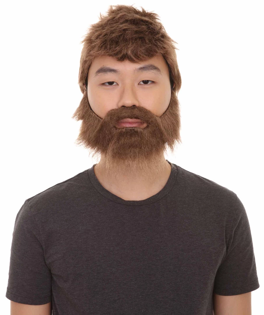 HPO Men's Thunder Mens Wig | Tv Movie Famous Wig | Premium Breathable Capless Cap 1 HPO Men's Thunder Mens Wig | Tv Movie Famous Wig | Premium Breathable Capless Cap