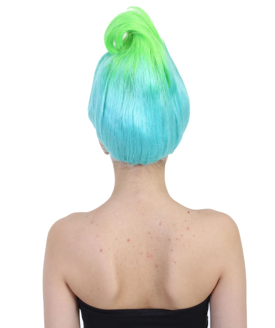 BC SALE Bluish Green Troll Wigs | Cosplay Trolls Wig | Premium Breathable Capless Cap 5 BC SALE Bluish Green Troll Wigs | Cosplay Trolls Wig | Premium Breathable Capless Cap